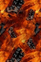 Штаны Сrazee Wear USA Style 500 Flames 