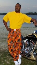 Штаны Сrazee Wear USA Style 500 Flames 